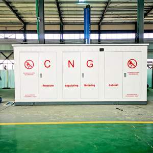 Equipo de <span class=keywords><strong>gasolinera</strong></span> reductor de presión de estación CNG de 200 bar personalizado de fábrica con dispensador de CNG - Product Image 1