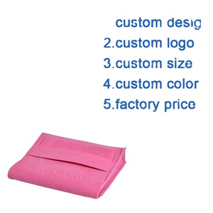 Wholesale High Quality Pink Velvet Suede Luxury Gift Bags Custom Logo <b>Mini</b> Jewelry Watch <b>Pouch</b> - Product Image 1