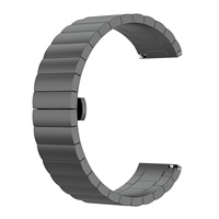Bracelet en acier inoxydable de luxe pour hommes d'affaires 16mm 18mm 20mm 22mm 3 pour Huawei Watch 3 Pro 46mm Samsung Galaxy 4 5 6 7