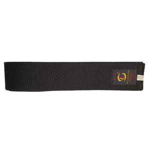Ceinture noire de Taekwondo personnalisée en coton durable de haute qualité, unisexe, équipement d'arts martiaux le plus vendu - Product Image 1