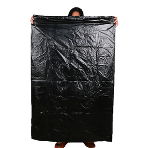 Bolsas de Basura de Plástico Negras Grandes con Boca Ancha - Product Image 1