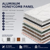 Fabricants de panneaux alvéolaires en aluminium, conception sur mesure, portes d'armoires à grands panneaux, panneaux de bardage entièrement en aluminium alvéolaire