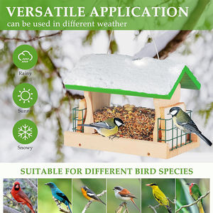 WDF nouvelle tendance vente chaude Mangeoire Pour Les Oiseaux oiseau Pigeon perroquet mangeoires en plein air mangeoires pour oiseaux - Product Image 2