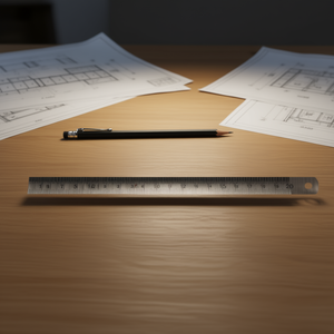 Stainless Steel Flexible Ruler 20 Cm Precision <b>Measurement</b> <b>Tool</b> For Drafting And Engineering - Product Image 2
