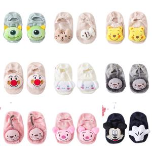 Chaussons bébé de haute qualité en coton peigné, coupe basse à la cheville, antidérapants à pois, animaux 3D, dessins animés, pour tout-petits - Product Image 6