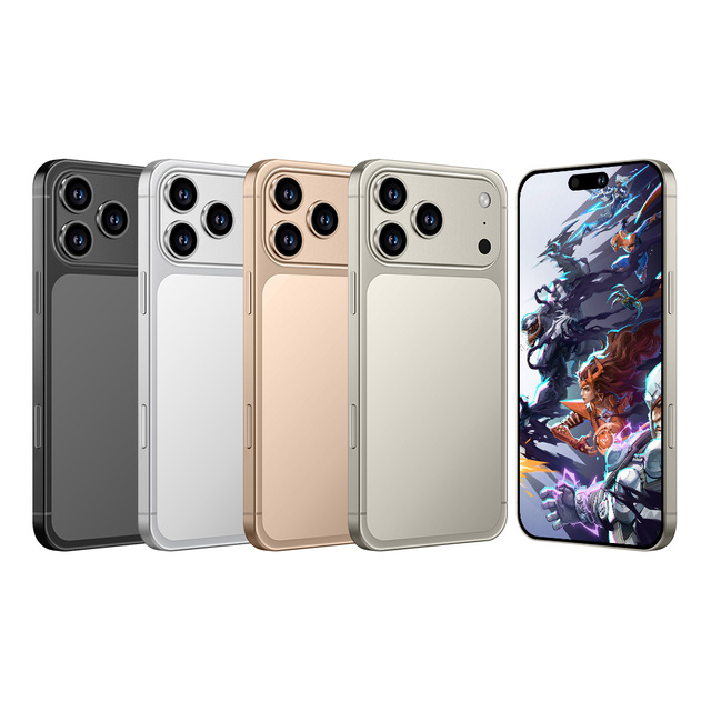 Professional Commercial Used 17 Pro Max Unlocked 5G Smartphone HD Display 6.9" 144Hz 108MP Camera Deca Core Processor 16GB RAM 1