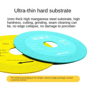 Disco de Corte Especial para Vidrio, Cerámica, Azulejos de Jade, Botellas de Vino, Disco de Diamante para Pulir, Ultrafino, con Recubrimiento de CrN, No - Product Image 3