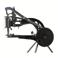 Machine à coudre industrielle à tête simple, manuelle ou électrique, à bras cylindrique, à une aiguille, de type traditionnel, pour la réparation de sacs, de vêtements et de chaussures