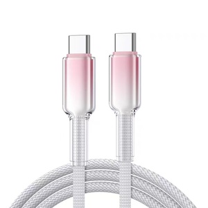 Cavo Dati USB 3.0 Intrecciato Dual Type-C, Ricarica Rapida 240W per Telefoni, Auricolari, Fotocamere e Scanner di Codici a Barre, in Nylon - Product Image 6