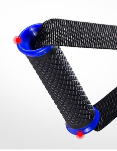 <span class=keywords><strong>Machine</strong></span> à câble améliorée Accessoires de fitness à domicile lourds Poignée d'exercice de gymnastique avec noyau ABS TPR pour la <span class=keywords><strong>musculation</strong></span> - Product Image 5