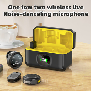 J6 professionale di grado vero risvolto Wireless trascinamento due microfono DSP riduzione del rumore HD Radio uno traino due Live Mini microfono Stereo HIFI - Product Image 4