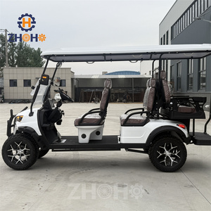 Nouvelle voiturette de golf électrique 6 <span class=keywords><strong>places</strong></span>, buggy <span class=keywords><strong>utilitaire</strong></span>, <span class=keywords><strong>meilleur</strong></span> prix, véhicules électriques, voiturettes de golf électriques avec pneus de 12/14 pouces - Product Image 2