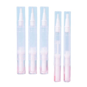 Applicateurs de gloss cosmétique, flacon vide 5 ml pour croissance des cils, stylo à huile pour ongles avec embout pinceau - Product Image 1