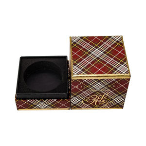 Caja de Embalaje de Cartón Rígido para Velas, Impresión de Embalaje de Fábrica, Papel de Arte, Caja de Regalo para Velas Vacías con Logotipo Personalizado e Inserto de EVA - Product Image 2