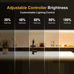 Tira de Luces LED COB con Certificación ETL, CE y RoHS, 2 Años de Garantía, Cri90, 100LM/W, Tira de Luz Inteligente COB LED de 24v, 10m, Flexible - Product Image 5