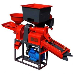 Machine à décortiquer le riz certifiée, capacité [indiquer la capacité], avec moteur 220V/380V, composant essentiel combinant décortiqueuse de riz et broyeur de céréales - Product Image 3