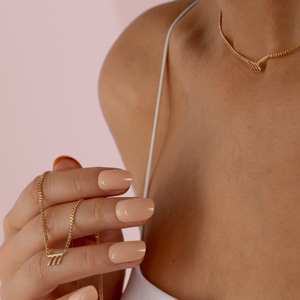 Cadena de bordillo Oro Plata Fecha de la suerte 444 Collar Número personalizado Año Collar Regalo del Día de la madre Ángel Número Collar - Product Image 2