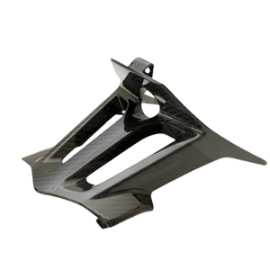 Support de plaque De Fiber De Carbone 100% <span class=keywords><strong>S1000</strong></span> <span class=keywords><strong>XR</strong></span> 2015 2019 en Noir Brillant - Product Image 1