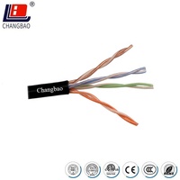Câble réseau LAN CAT6 CHANGBAO, 4 paires, certifié ETL, non blindé, catégorie CMP, câble Ethernet UTP CAT6 23AWG, 305 m (1000 pi)