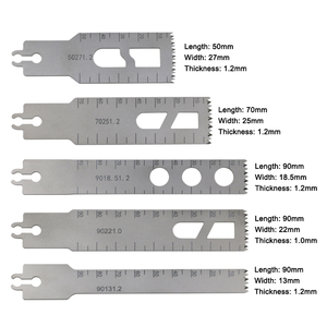 Lâminas de Serra Óssea de Aço Inoxidável para Instrumentos Veterinários, Lâminas Ortopédicas Stryker, Lâmina de Serra Oscilante Elétrica - Product Image 2