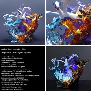 <span class=keywords><strong>Figurine</strong></span> PVC Lumineuse Lugia et les Trois Oiseaux Sacrés pour Collectionneurs d'Anime 2D - Product Image 6