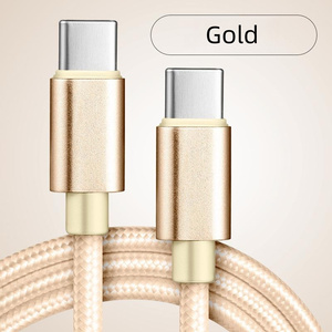 Cavo di Ricarica USB-C a Tipo C di Alta Qualità, 1M, PD 60W, Intrecciato in Nylon, per Ricarica Rapida e Sincronizzazione Dati - Product Image 5