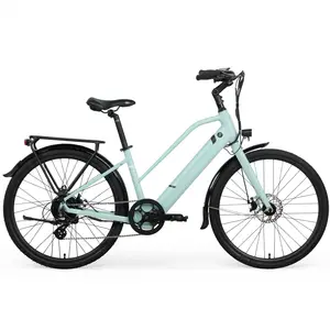 2023 Bicicleta elétrica de alta qualidade Bicicleta elétrica 250W 36V City Electric Bike Bicycle UE Warehouse Ebike City Electric e