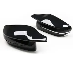Coques de rétroviseurs extérieurs style corne de taureau pour BMW Série 3 G20 (M340i, 330i) 2019-2022 – Remplacement à clipser - Product Image 3