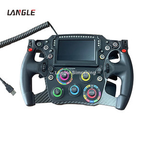 Set Volante da Gioco con Force Feedback e Supporto per Simulazione di Guida, Cockpit per <span class=keywords><strong>Sim</strong></span> Racing - Product Image 3
