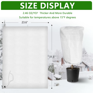 Vente en gros usine : Housse de protection hivernale écologique et durable pour plantes, avec protection contre le gel pour arbustes et rosiers - Facile à utiliser en <span class=keywords><strong>jardin</strong></span> - Product Image 2