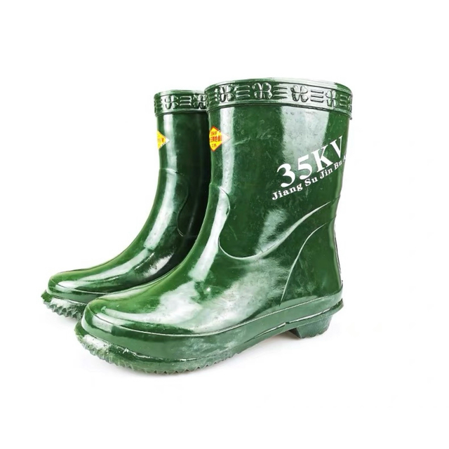 Insulated Rain Boots 30KV High-voltage Waterproof Rain Boots Are Waterproof, Anti Slip, Wear-resistant, and Insulated