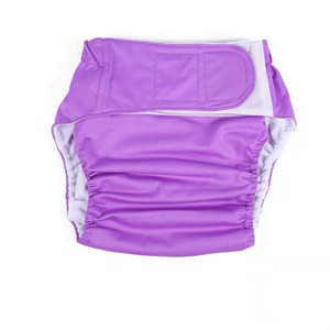 Grande <span class=keywords><strong>couche</strong></span> en tissu pour adultes couches en tissu solides lavables et réutilisables pour adultes <span class=keywords><strong>couche</strong></span> en tissu super douce - Product Image 3