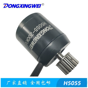 มอเตอร์ไร้แปรงถ่าน Dongxingwei H5055 200KV สำหรับสกู๊ตเตอร์ไฟฟ้า หุ่นยนต์ เครื่องมือทำสวน มอเตอร์ DC กันน้ำ - Product Image 4