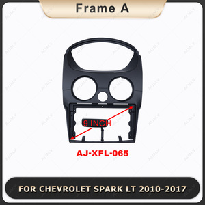 Autoradio pour CHEVROLET Spark Matiz, Cadre de Façade Radio Adapté pour CHEVROLET SPARK LT 2010-2017, Panneau Stéréo DVD GPS et Accessoires de Voiture - Product Image 4