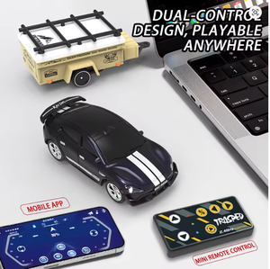 New JJRC Q231/Q232 1:64 Rc <b>Car</b> <b>Mini</b> 2.4Ghz City Road Handle High Speed Alloy All Terrain <b>Remote</b> <b>Control</b> <b>Car</b> Dual <b>Control</b> - Product Image 2
