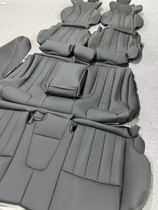 Housses de siège de voiture en cuir personnalisées pour BMW Série 3 E90 F30 E36 E46 E92 Pièces intérieures 2005-2011 Série 7 Land Cruiser - Product Image 1