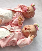 Fabriqué en Chine en gros Mini jouet personnalisé Vinyl Soft Alive Bebe Silicone Baby Doll réaliste Reborn Girl