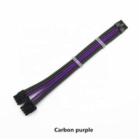 Angitu harga pabrik 16awg FE 12Pin sampai 2x8Pin CPU PSU kabel daya untuk AX/XH Platinum/Titanium/HX AXi PSU