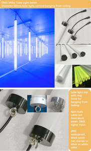 <span class=keywords><strong>DMX</strong></span> động RGB <span class=keywords><strong>LED</strong></span> treo ống câu lạc bộ đêm giai đoạn quảng cáo dấu hiệu cho bar tổ chức sự kiện chiếu sáng - Product Image 5