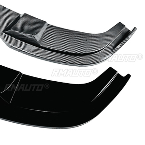 Alerón Delantero para BMW E60 Serie 5 2004-2010 M Sport, Difusor, Spoiler, Accesorio para Auto, Aspecto de Fibra de Carbono, Negro Brillante - Product Image 4