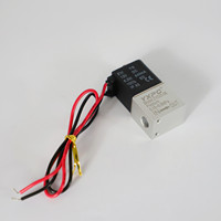Katup Solenoid Pneumatik Kontrol Dua Arah Mini Tipe Normal Tertutup (NC) Aksi Langsung Ukuran Kecil 1/8 untuk Sistem Oksigen Ambulans 2V025-06