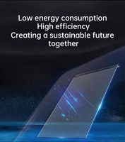 Écran LED transparent flexible ultra-fin VORTEX pour utilisation sur les façades de centres commerciaux