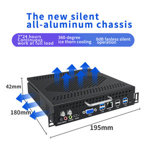 Dahua — serveur de signalisation numérique, <span class=keywords><strong>OPS</strong></span> I5 6400 HD, usb 3.0, prise en charge de carte TF, alimentation - Product Image 4