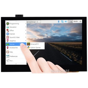 หน้าจอสัมผัสแบบ Capacitive LCD ขนาด 4.3 นิ้ว (B), 800x480 IPS, รองรับอุปกรณ์และระบบต่างๆ - Product Image 2