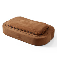 Style Vintage paresseux un siège kangourou Design éponge vide canapé-lit tissu petit appartement couchage inclinable Double pliant