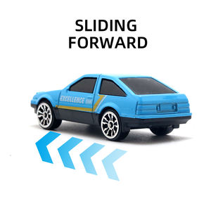 YZMODEL - Regalo Promocional, Coche de Carreras de Metal Fundido a Presión, Escala 1:64, Mini Vehículo de Aleación con Ruedas Libres, Juguetes para Niños - Product Image 4