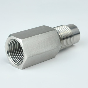 Stainless Steel <b>Sensor</b> Connector M18x1.5 180 Degree Extension Automotive Universal Accessory - Product Image 2