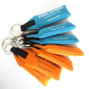 Porte-clés flottant en néoprène personnalisé avec logo imprimé à bas prix - Product Image 4