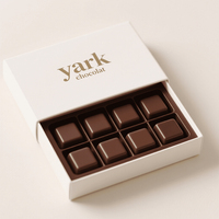 Boîte d'emballage de barre chocolatée personnalisée en papier kraft écologique, recyclable, avec logo et taille personnalisée