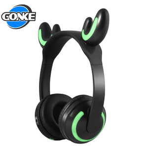 Promoción Popular regalo lindo diseño de oreja de gato azulejos de LED brillante azulejos auriculares - Product Image 5
